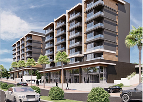 مشروع استثماري في منطقة غوزالوبا لارا 5 دقائق من الشاطئ