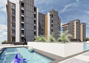 مشروع استثماري في منطقة غوزالوبا لارا 5 دقائق من الشاطئ