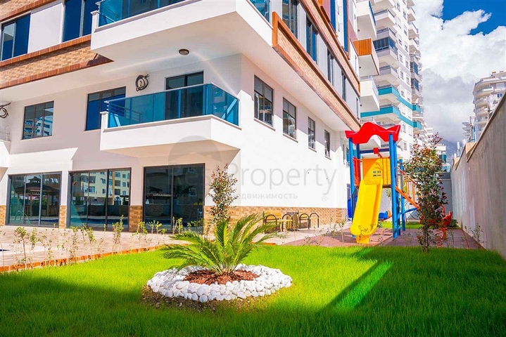 مجمع فاخر - شقة جديدة تصميم1+2 مع الاثاث - مهموتلار / الانيا 