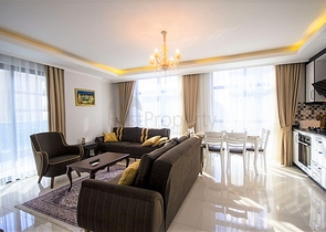 مجمع فاخر - شقة جديدة تصميم1+2 مع الاثاث - مهموتلار / الانيا 