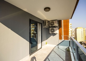 مجمع فاخر - شقة جديدة تصميم1+2 مع الاثاث - مهموتلار / الانيا 