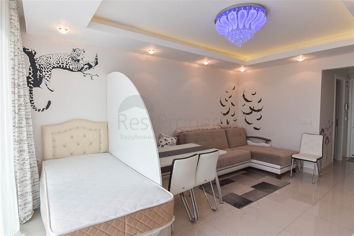 استديو انيق - ضمن مجمع سكني قريب من البحر - مهموتلار / الانيا 