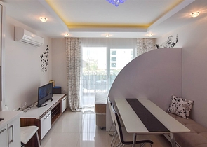 استديو انيق - ضمن مجمع سكني قريب من البحر - مهموتلار / الانيا 