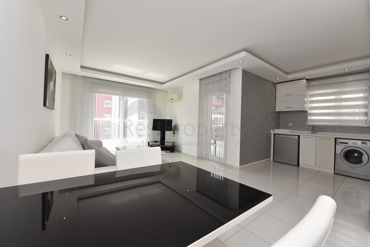 بسعر جيد جدا - شقة مفروشة 1+1 - قريبة من البحر- مهموتلار / الانيا 