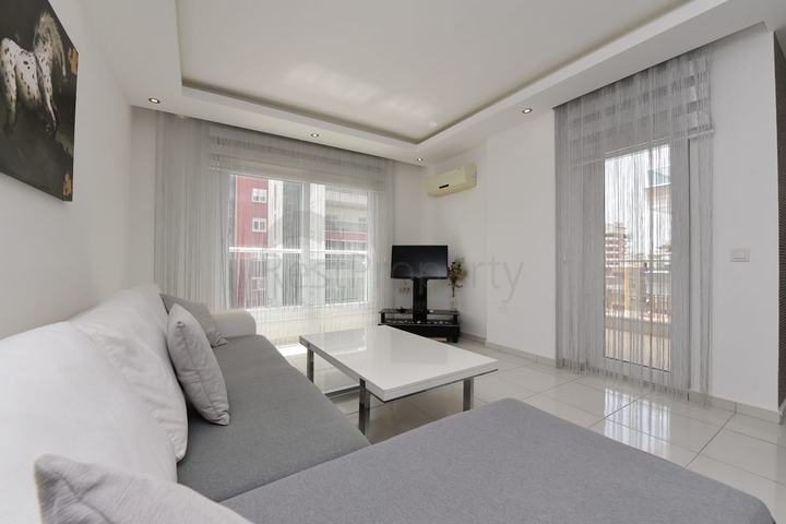 بسعر جيد جدا - شقة مفروشة 1+1 - قريبة من البحر- مهموتلار / الانيا 