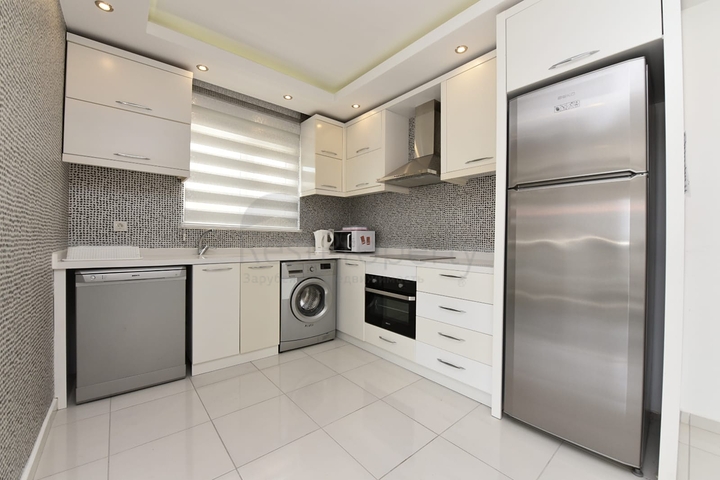 بسعر جيد جدا - شقة مفروشة 1+1 - قريبة من البحر- مهموتلار / الانيا 