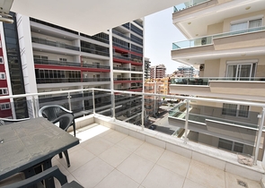 بسعر جيد جدا - شقة مفروشة 1+1 - قريبة من البحر- مهموتلار / الانيا 