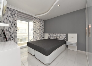 بسعر جيد جدا - شقة مفروشة 1+1 - قريبة من البحر- مهموتلار / الانيا 