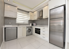 بسعر جيد جدا - شقة مفروشة 1+1 - قريبة من البحر- مهموتلار / الانيا 