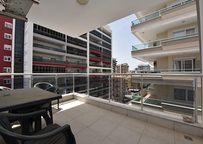 بسعر جيد جدا - شقة مفروشة 1+1 - قريبة من البحر- مهموتلار / الانيا 