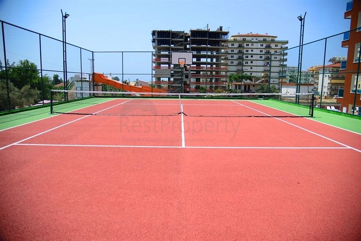 مجمع فاخر -شقة مفروشة 1+1 - منطقة مهموتلار / الانيا 