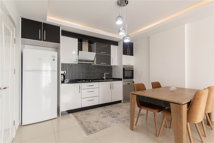 مجمع فاخر -شقة مفروشة 1+1 - منطقة مهموتلار / الانيا 