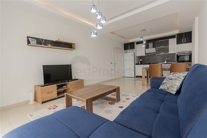 مجمع فاخر -شقة مفروشة 1+1 - منطقة مهموتلار / الانيا 