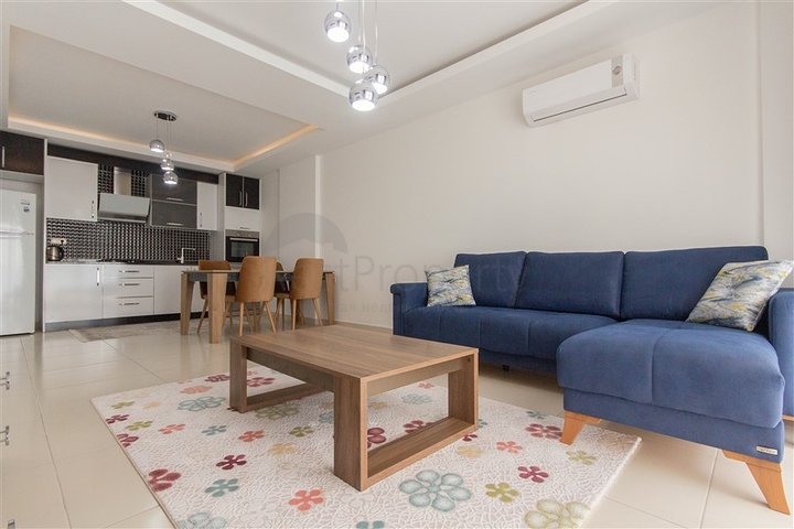 مجمع فاخر -شقة مفروشة 1+1 - منطقة مهموتلار / الانيا 