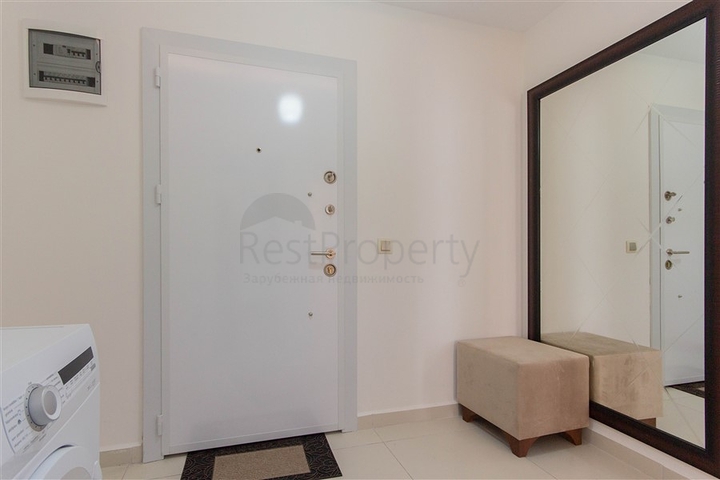 مجمع فاخر -شقة مفروشة 1+1 - منطقة مهموتلار / الانيا 