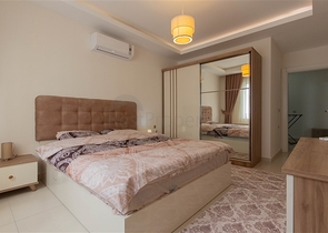 مجمع فاخر -شقة مفروشة 1+1 - منطقة مهموتلار / الانيا 