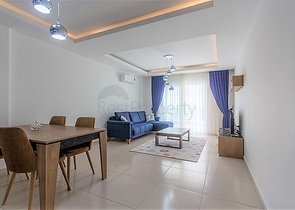 مجمع فاخر -شقة مفروشة 1+1 - منطقة مهموتلار / الانيا 