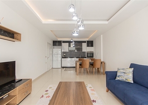 مجمع فاخر -شقة مفروشة 1+1 - منطقة مهموتلار / الانيا 