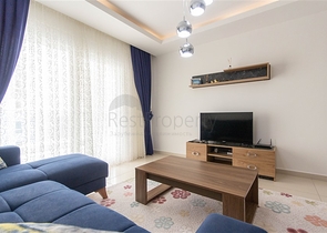 مجمع فاخر -شقة مفروشة 1+1 - منطقة مهموتلار / الانيا 