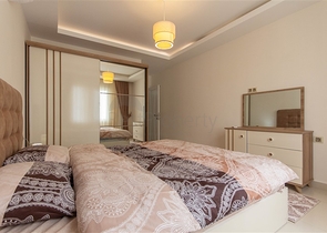 مجمع فاخر -شقة مفروشة 1+1 - منطقة مهموتلار / الانيا 