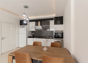 مجمع فاخر -شقة مفروشة 1+1 - منطقة مهموتلار / الانيا 