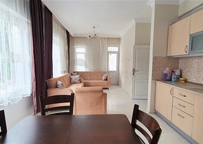 بسعر اقتصادي - شقة غرفتين وصالة مفروشة وقريبة من البحر - مهموتلار / الانيا 