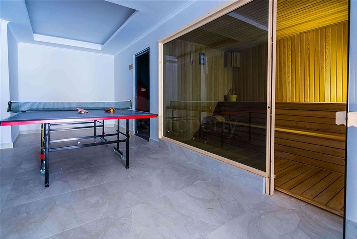 اطلالة بحر - دوبلكس فاخرة ضمن مجمع سكني حديث - مهموتلار / الانيا 