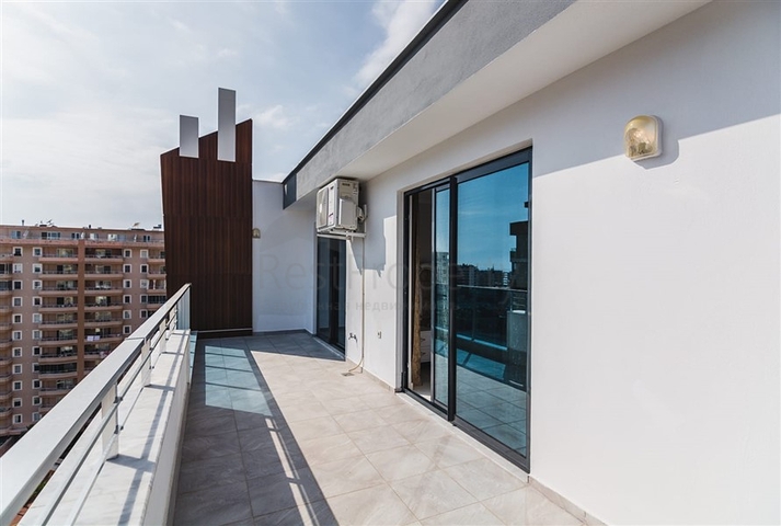 اطلالة بحر - دوبلكس فاخرة ضمن مجمع سكني حديث - مهموتلار / الانيا 