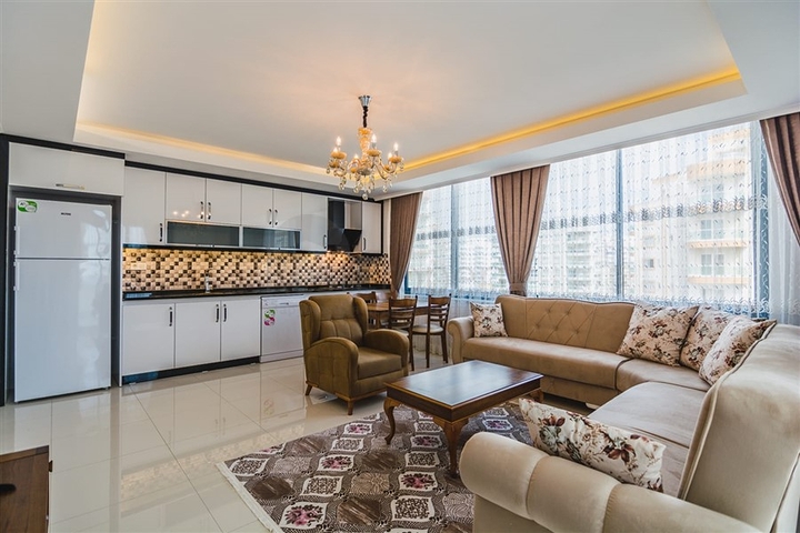 اطلالة بحر - دوبلكس فاخرة ضمن مجمع سكني حديث - مهموتلار / الانيا 