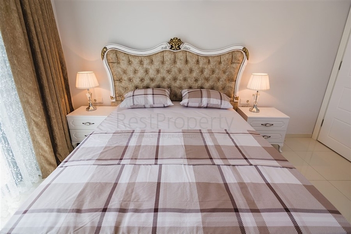 اطلالة بحر - دوبلكس فاخرة ضمن مجمع سكني حديث - مهموتلار / الانيا 