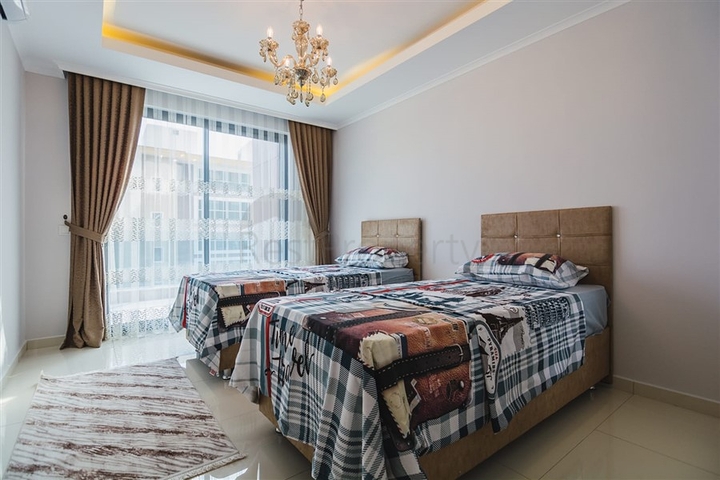 اطلالة بحر - دوبلكس فاخرة ضمن مجمع سكني حديث - مهموتلار / الانيا 