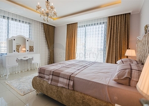 اطلالة بحر - دوبلكس فاخرة ضمن مجمع سكني حديث - مهموتلار / الانيا 