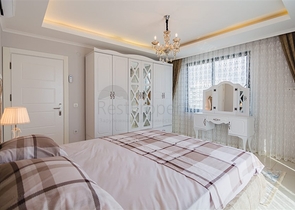 اطلالة بحر - دوبلكس فاخرة ضمن مجمع سكني حديث - مهموتلار / الانيا 