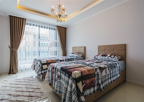 اطلالة بحر - دوبلكس فاخرة ضمن مجمع سكني حديث - مهموتلار / الانيا 