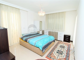 قريبة من البحر - شقة عائلية مفروشة 1+2 - على شارع باباروس - مهموتلار / الانيا 