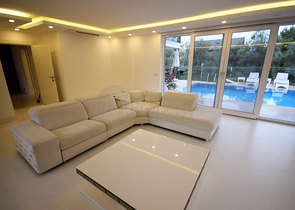 فيلا منفصلة 5 + 1 مع حمام سباحة في يشيلباهر أنطاليا