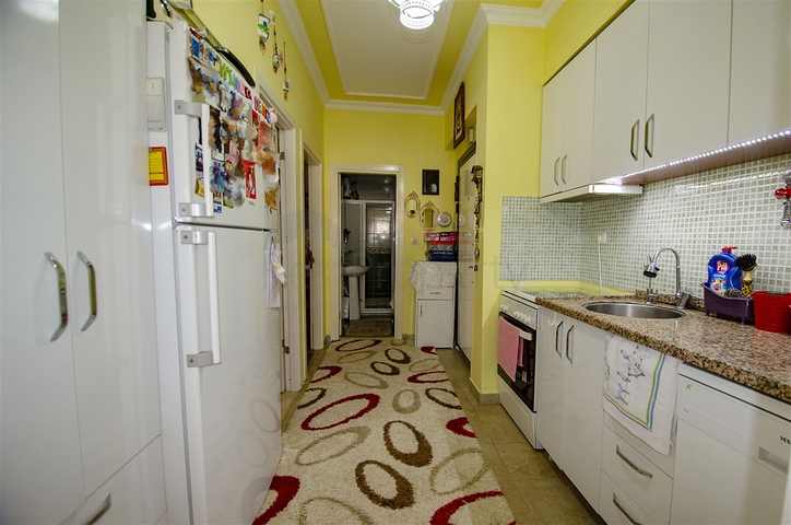 شقة 2 + 1 في منطقة ليمان كونيالتي 600 م على البحر