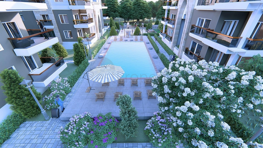 شقق فسيحة 3 + 1 في Altynkol Doshemealty