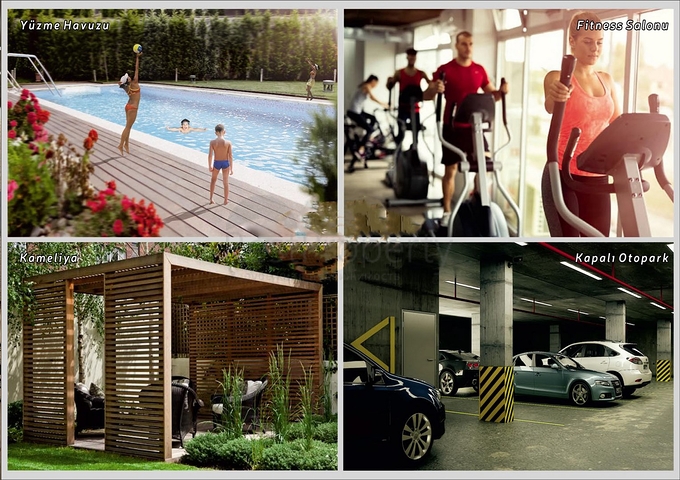 شقق فسيحة 3 + 1 في Altynkol Doshemealty