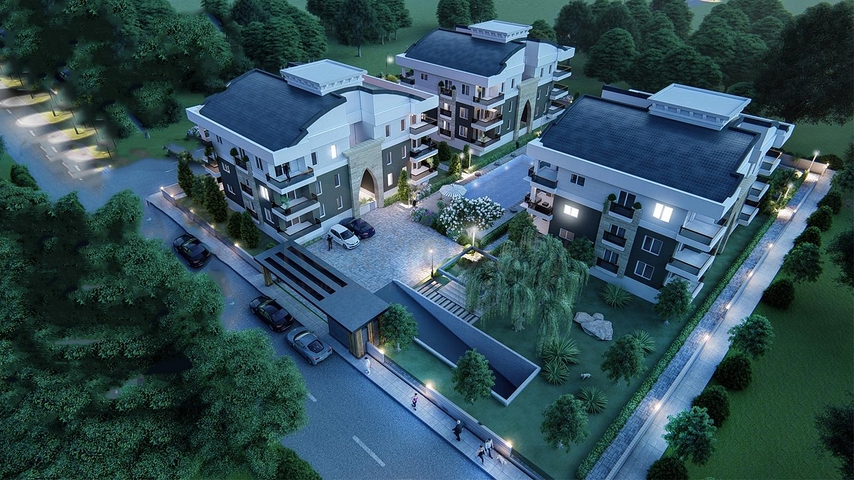 شقق فسيحة 3 + 1 في Altynkol Doshemealty