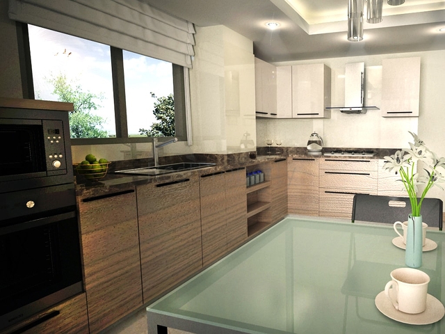 شقق فسيحة 3 + 1 في Altynkol Doshemealty