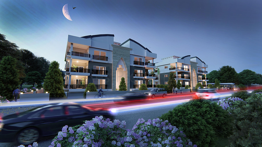 شقق فسيحة 3 + 1 في Altynkol Doshemealty