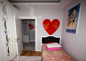 فيلا 4 + 1 في Yesilbahir Doshemealti أنطاليا