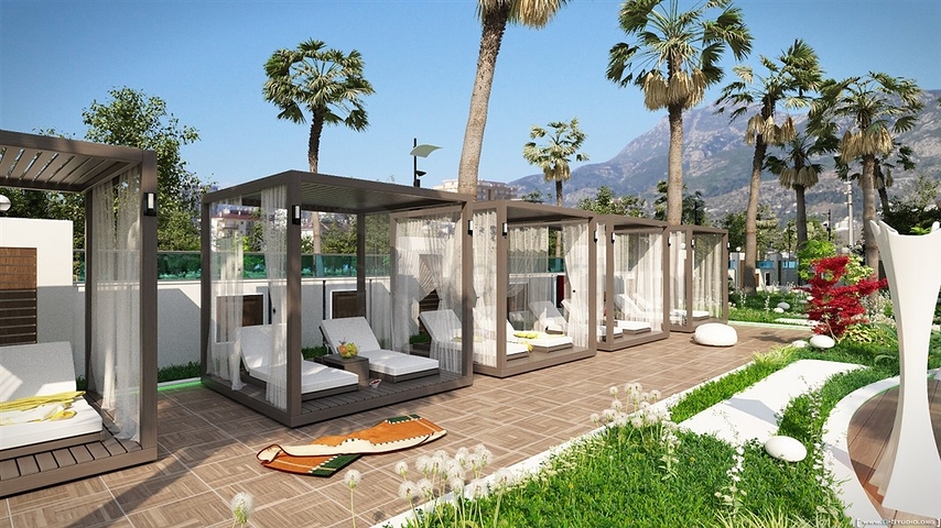 قريب من البحر - مجمع قيد الانشاء في كارجي جاك / الانيا 