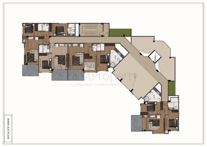 قريب من البحر - مجمع قيد الانشاء في كارجي جاك / الانيا 