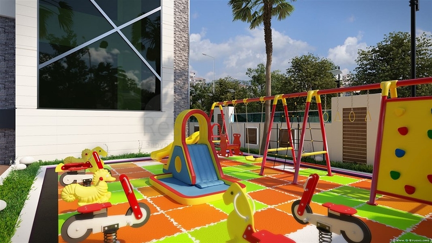 قريب من البحر - مجمع قيد الانشاء في كارجي جاك / الانيا 