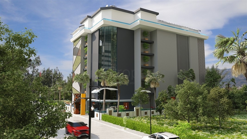 قريب من البحر - مجمع قيد الانشاء في كارجي جاك / الانيا 