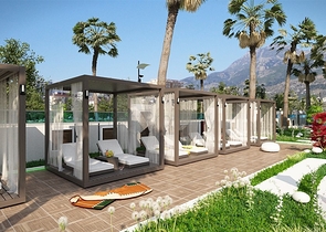 قريب من البحر - مجمع قيد الانشاء في كارجي جاك / الانيا 