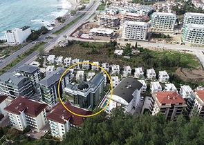 قريب من البحر - مجمع قيد الانشاء في كارجي جاك / الانيا 