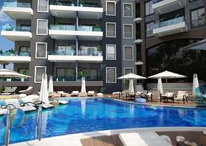 قريب من البحر - مجمع قيد الانشاء في كارجي جاك / الانيا 